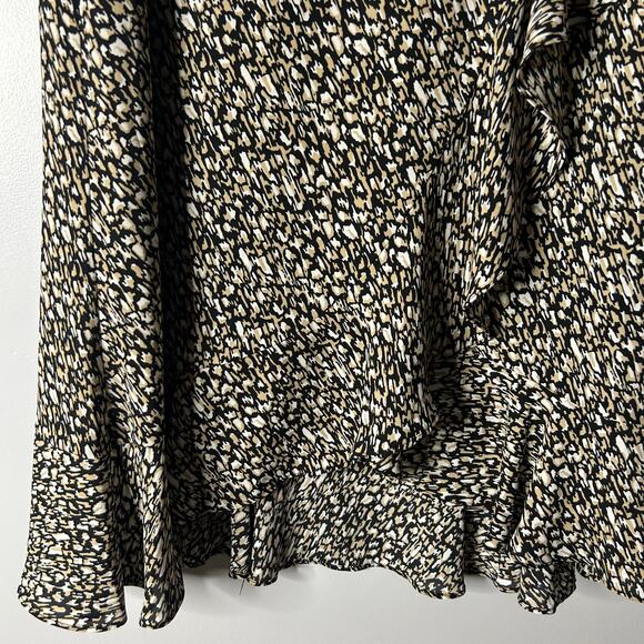 Banana Republic Skirt Fairy Grunge Y2K Midi Skirt Size 8 Asymmetrical Forest - Picture 3 of 6